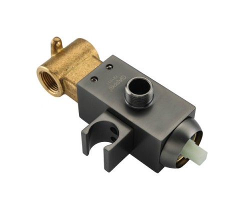 Гігієнічний душ Gappo G7217-9 вбудований одноваж. лат. Ø35 (сірий Gungrey)