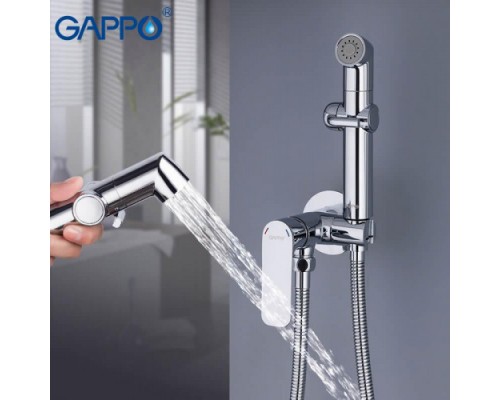 Гігієнічний душ Gappo G7248-1 вбудований одноваж. лат. (хром)