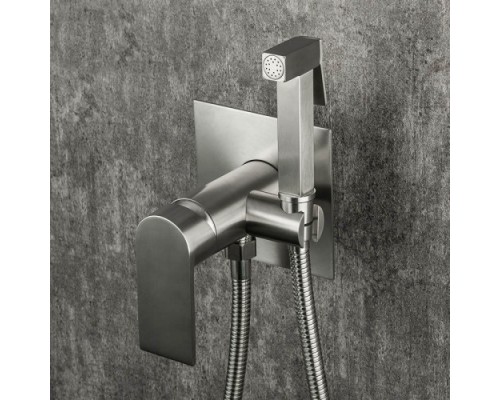 Гігієнічний душ Gappo G7299-20 вбудований одноваж. нерж. сталь Ø35 (сатин)