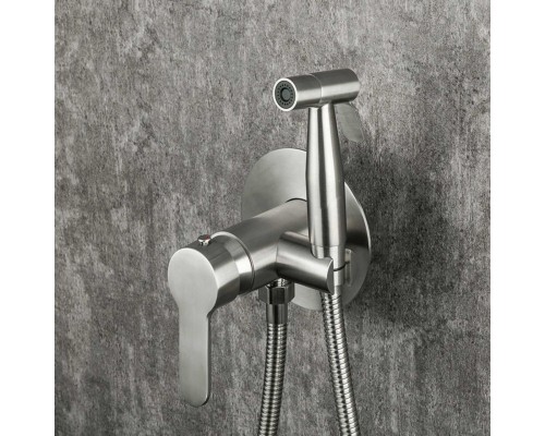 Гігієнічний душ Gappo G7299-30 вбуд. нерж. сталь Ø35 (сатин)