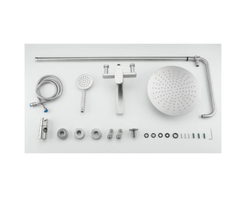 Змішувач для душу FRAP F24805 система нерж. сталь (сатин)