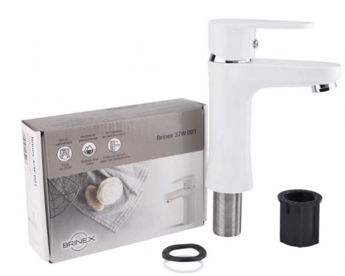 SW BRINEX 37w001 Змішувач пластиковий для умивальника (k35) Brinex