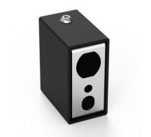 LARIS Полотенцесушитель модуль скритого підключення профіль (чорний)