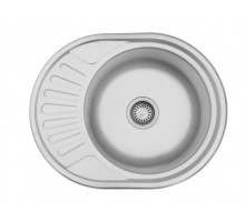 Кухонна мийка KRONER KRP Satin - 5745 (0,8 мм)