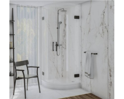 Душевий піддон Miraggio  Madrid 900 (BLACK) (0000693)