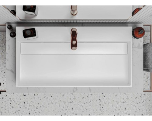 Умивальник з штучного каміню Miraggio ISLAND 800