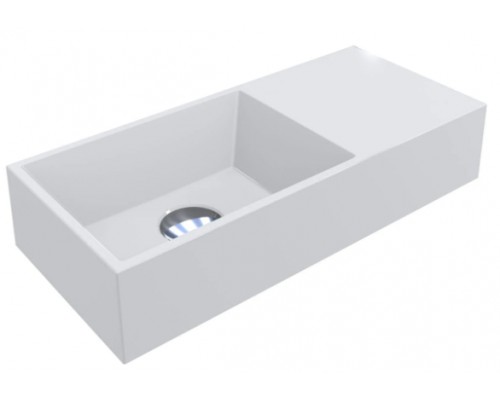 Умивальник з штучного каміню Miraggio COPPER 500 (BLACK) (0002475)