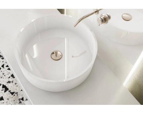 Умивальник з штучного каміню Miraggio SOFIA (BLACK SHINE) (0002589)