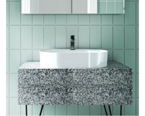 GRANADO MORA 2601 Мойка гранит. black shine (952х497х213мм)