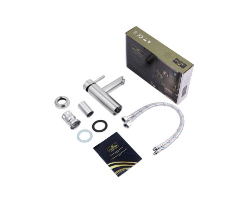 Змішувач для раковини Kroner KRP Edelstahl Klassisch- ESG010