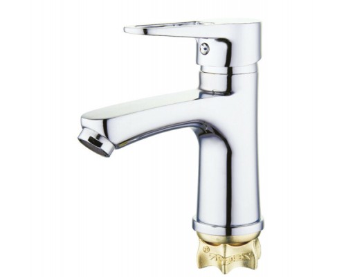 Змішувач для умивальника WEZER PUD1-045, хром