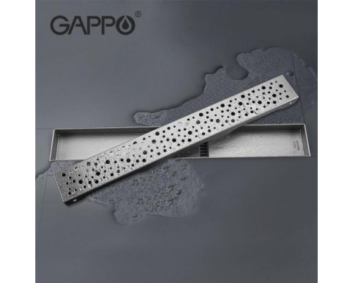 Душовий трап GAPPO G86007-2, 70х600 мм, нержавіюча сталь