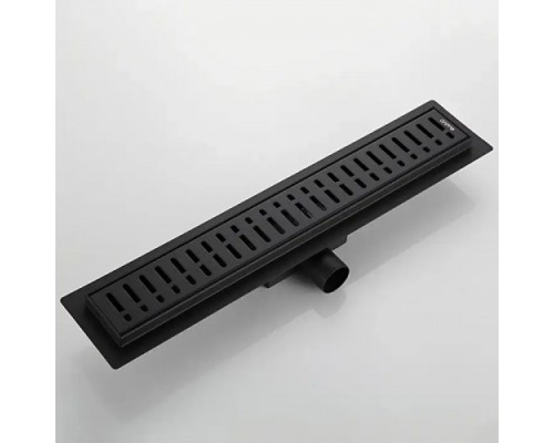 Душовий трап GAPPO G88007-36, 70х800 мм, нержавіюча сталь, чорний