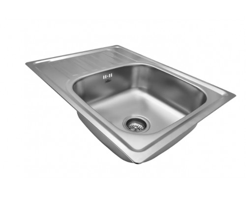 Кухонна мийка KRONER KRP Satin - 6950 (0,8 мм)