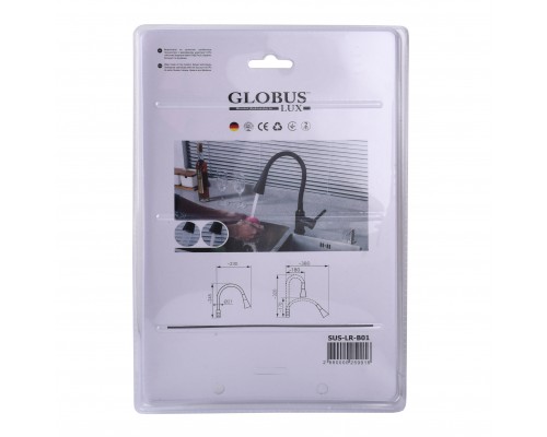 Вилив змішувача Globus Lux SUS-LR-B01