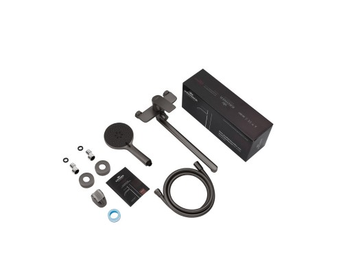 Змішувач для ванни Kroner KRP Graz - GRP070 (Gungrey)