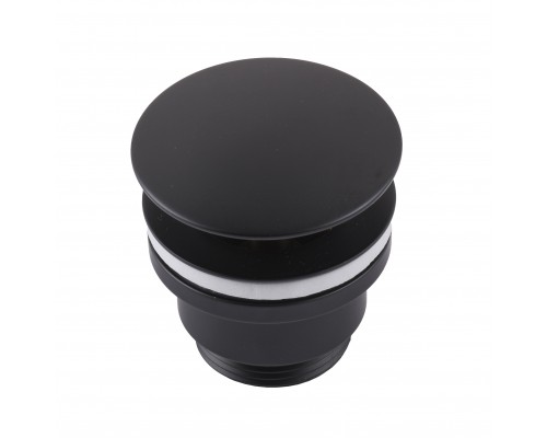 Донний клапан Globus Lux  універсальний HG15-04A-10-BR (Click-clack) ЧОРНИЙ