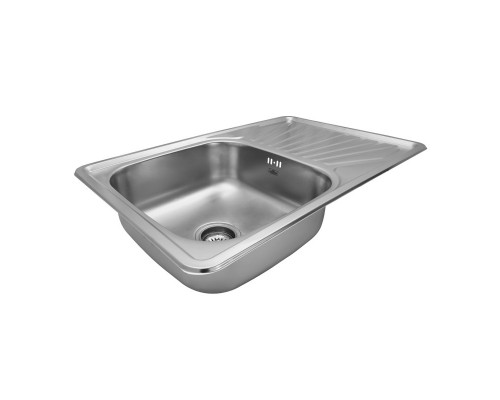 Кухонна мийка Kroner (WEZER) KRP Satin - 7848 (0,8 мм)