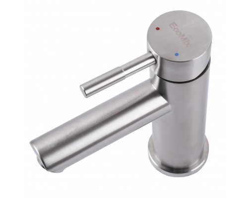 Змішувач для умивальника EcoMIX AISI-101-WH