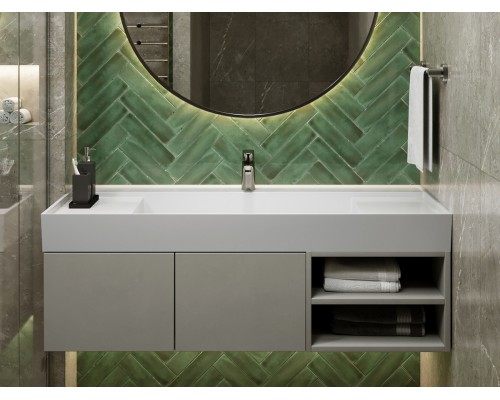 Умивальник з штучного каміню Miraggio SOUL 1200  (8813394)