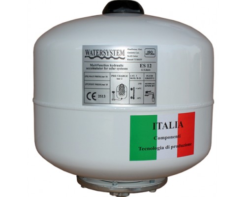 WATERSYSTEM Бак для опалення  та сонячних систем 12`л (ES12)