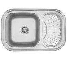 Кухонна мийка KRONER KRP Decor - 7549 (0,8 мм)