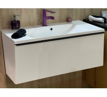 FANCY MARBLE Шафа нижня Bermuda-1 з умивальником Amelia 900