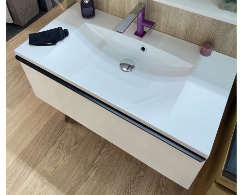 FANCY MARBLE Шафа нижня Bermuda-1 з умивальником Amelia 900