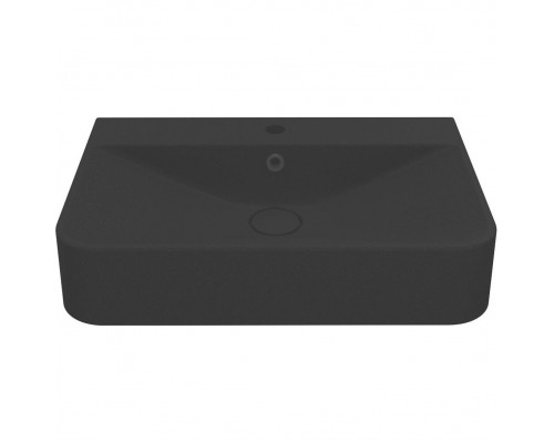 Умивальник з штучного каміню Miraggio CHAMONIX BLACK SHINE (MIRASTONE) (8813456)