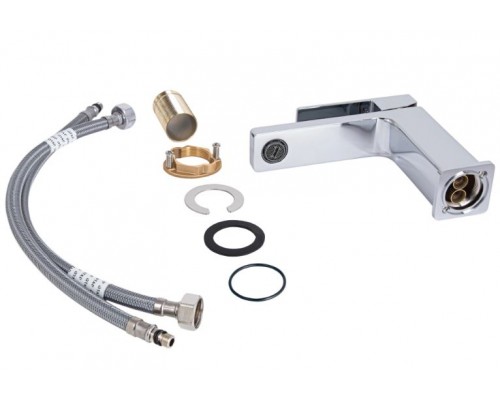 Змішувач для раковини QTAP Gemini QTGEM270CRM45673 Chrome