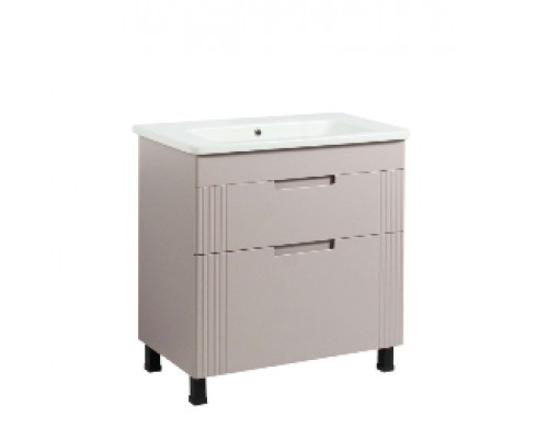 SWG Тумба Boston 80 Т-8 для умивальника Florence 80 GTV лаванда