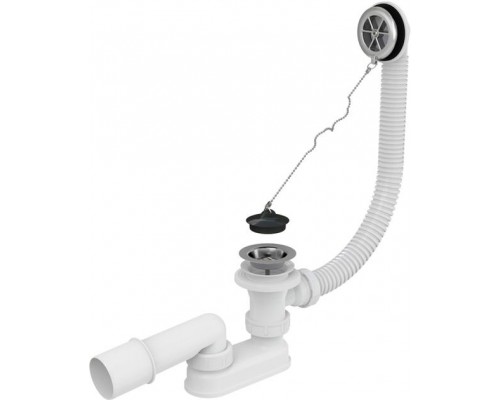 Сифон для ванни KOLLER POOL B70CPPB DN52 з гофрованим переливом 57 см