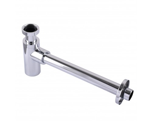 Сифон для раковин циліндричний Globus Lux GSB-32-125-00 1 1/4 ″, хром, латунь