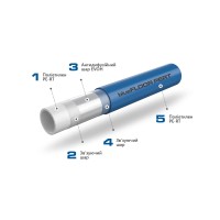 Труба для теплої підлоги KAN-therm PE-RT Blue Floor 16х2.0 мм