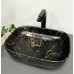 Умивальник накладний VBI RAVENNA MARBLE BLACK MATT (VBI-011209)