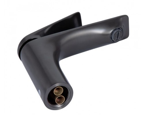 Змішувач для раковини Vlasta New QTVLA270GMB45641 Gunmetal Black PVD Qtap
