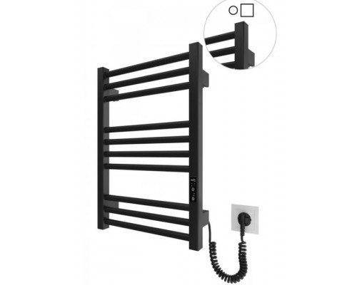 MARIO Електрична рушникосушарка HF Derby 570x430 чорний мат