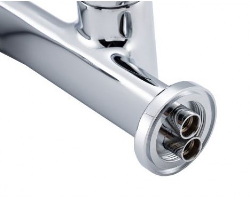 Змішувач для умивальника FRAP F1088, литий вилив, латунь, хром