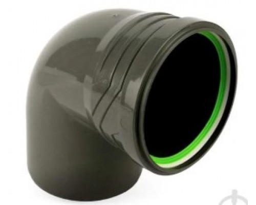 Коліно каналізаційне ASG Nano HTR 110x87,5°