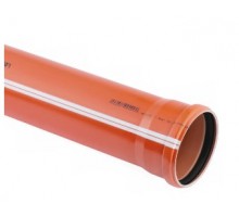 Труба 110 х500х3,4 SN4 (ПВХ) СВК-А (зовнішня)