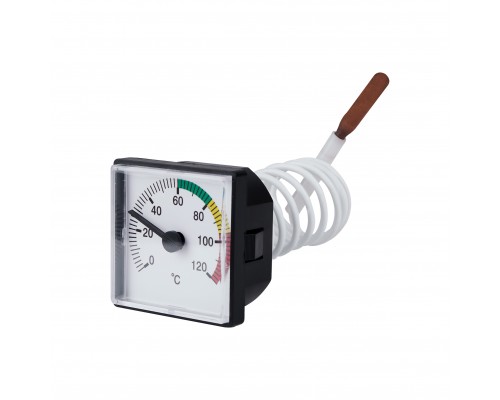 Термометр 48х48 капілярний 0-120*С SD176 SD Plus