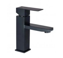 Змішувач для раковини Kubis 001F (k35) LDKUB001FBLA43376 Black Lidz
