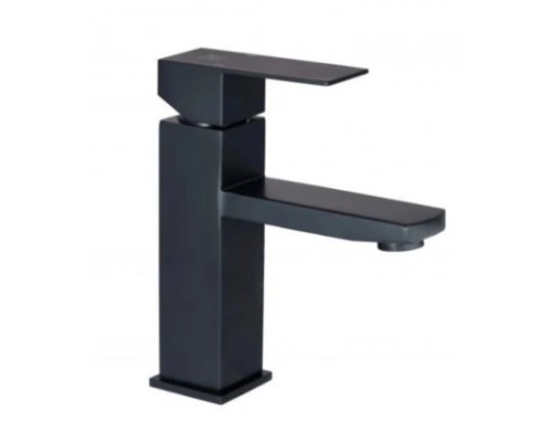 Змішувач для раковини Kubis 001F (k35) LDKUB001FBLA43376 Black Lidz