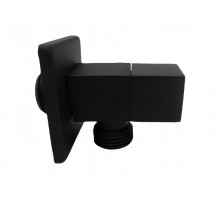 ASCO Кран кутовий для сантехприладів керам.  ASCO 1/2" х 1/2" Matte Black AS-AV-009