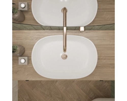 Умивальник (раковина) VBI MODENA WHITE накладний  VBI-012000