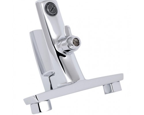 Змішувач для ванни Tern, Chrome (k30) з душовим гарнітуром QTTER259CRM47586 Qtap