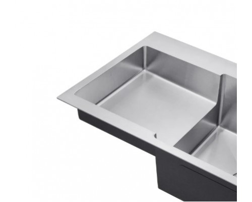 Кухонна мийка Kroner KRP Gebürstet - 7848RHM