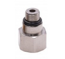 Переход 1/4"В х 1/8"Н никель