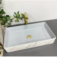 Умивальник накладний VBI TRIEST GREY MARMO VBI-012708