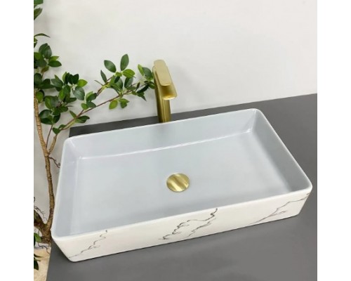 Умивальник накладний VBI TRIEST GREY MARMO VBI-012708
